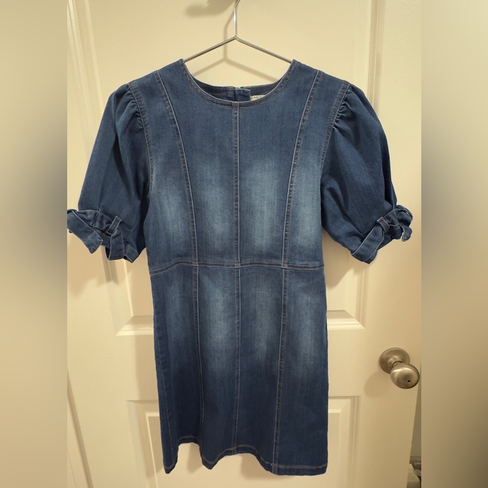 Habitual Kid Denim Dress.  Size 14